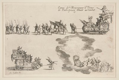 Bekæmpe? la Barri?re, Entr?e du Prince de Plaltzbourg af Jacques Callot