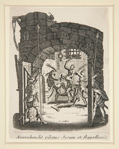 Kopi efter Kroningen af af Jacques Callot