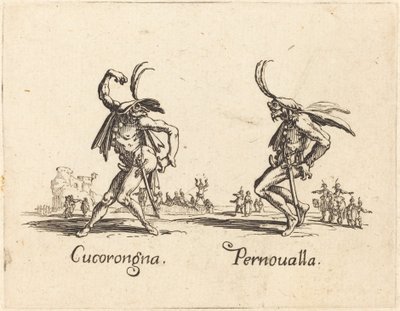 Cucorongna og Pernoualla af Jacques Callot