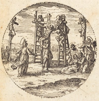 Nedstigning fra korset af Jacques Callot