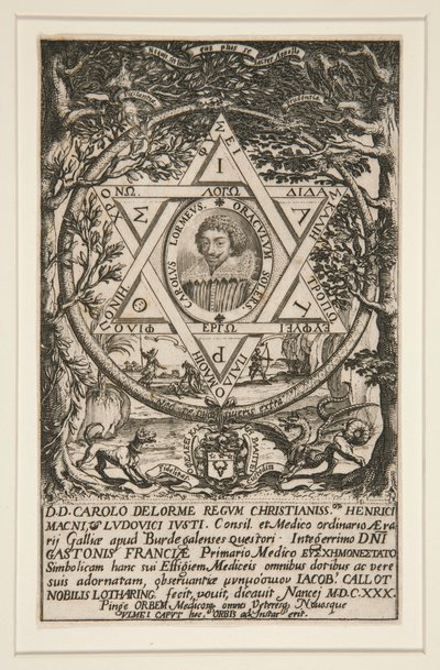 Dieudonne-Charles Delorme (Portræt af Charles Delorme) af Jacques Callot