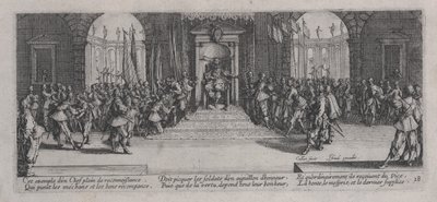 Fordeling af belønninger (Distribution des recompenses), fra 