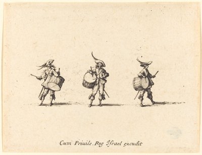 Bor med tromler af Jacques Callot