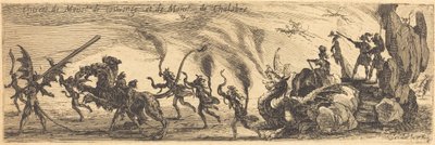 Indgang af M. de Couvonge og M. de Chalabre [ekstra plade] af Jacques Callot