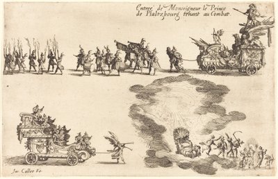 Prinsen af Pfaltzbourgs indtræden af Jacques Callot
