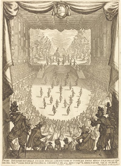 Første Intermezzo af Jacques Callot