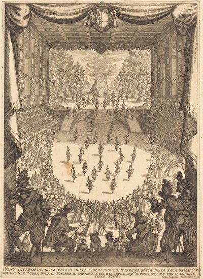 Første intermezzo af Jacques Callot