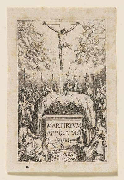 Forsatsblad af Jacques Callot
