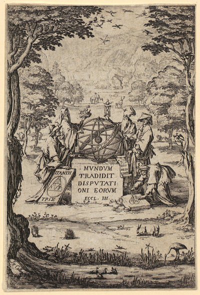 Frontispice til «Sacra Cosmologia» af Jacques Callot