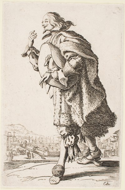Gentleman Bowing, fra serien "The Nobility of Lorraine" af Jacques Callot