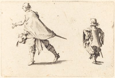 Gentleman og hans side af Jacques Callot