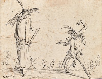Gian Fritello og Ciurlo af Jacques Callot