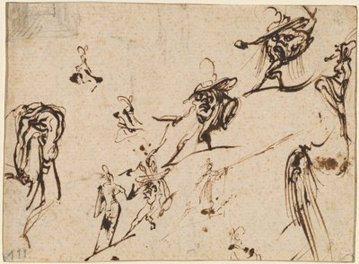 Gobbi og andre bizarre figurer af Jacques Callot