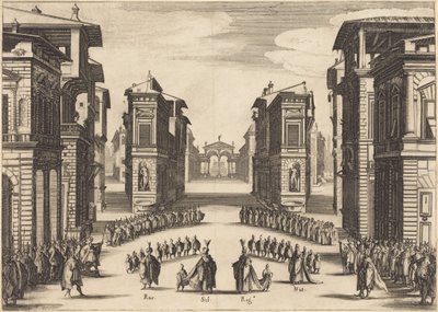 Il Solimano, akt II af Jacques Callot