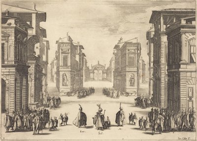 Soliman, 1. akt af Jacques Callot