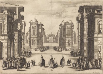 Il Solimano, akt I af Jacques Callot