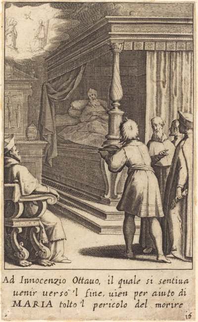 Innocentius VIII af Jacques Callot