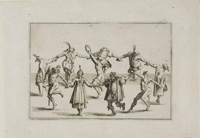 La Ronde (runddansen), fra The Caprices af Jacques Callot