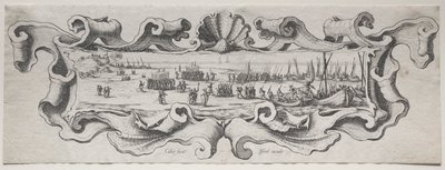 Troppernes landgang af Jacques Callot