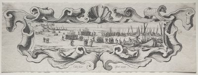 Troppernes landgang af Jacques Callot