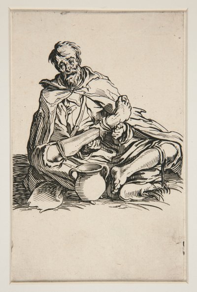 Malingreux - nr. 13 af Les Gueux af Jacques Callot