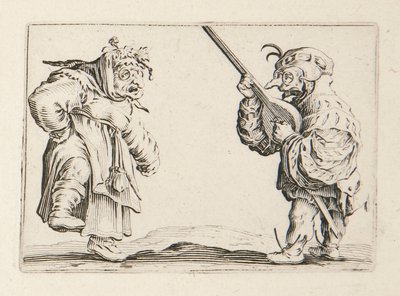 Les Caprices, sæt med 50 stk af Jacques Callot