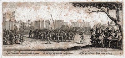 Krigens elendighed og ulykke ... (kobberstik) af Jacques Callot