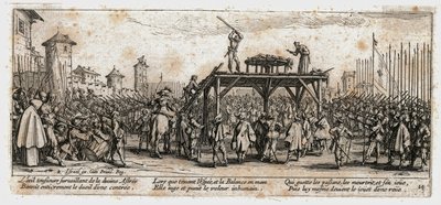 Krigens elendighed og ulykke ... (kobberstik) af Jacques Callot