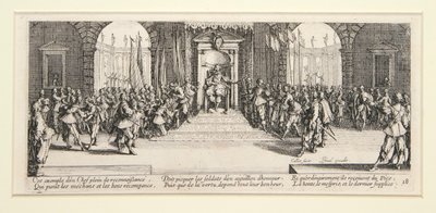 Krigens Miseries and Misfortunes - sæt med 18 raderinger af Jacques Callot