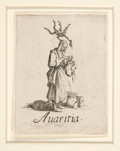 Les Peches Capitales (De syv dødssynder): Den af Jacques Callot