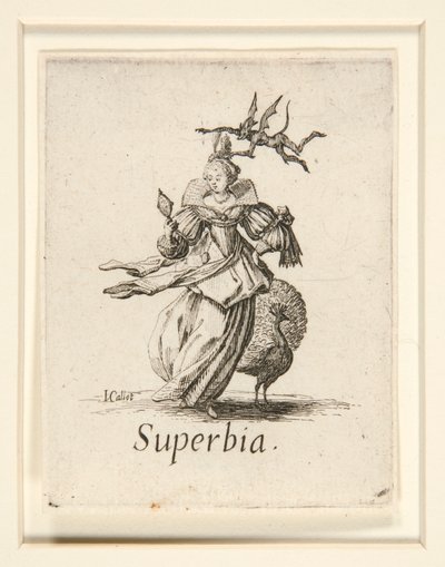 Les Peches Capitales (De syv dødssynder): Den af Jacques Callot