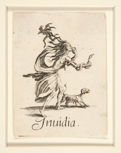 Les Peches Capitales (De syv dødssynder): Den af Jacques Callot