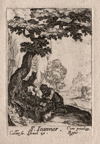The Penitents: St. Jean Baptiste af Jacques Callot
