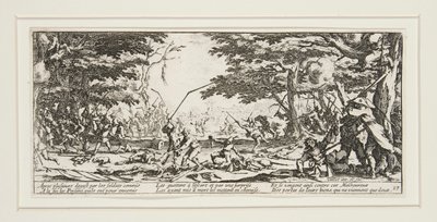 Krigens store elendighed: N. 17 - Bøndernes hævn af Jacques Callot