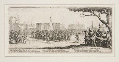 Krigens store elendighed: nr. 2 - L af Jacques Callot