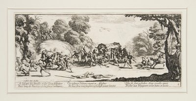 Krigens store elendighed: nr. 8 - L af Jacques Callot