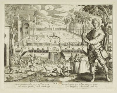 Måned. 5, maj af Jacques Callot