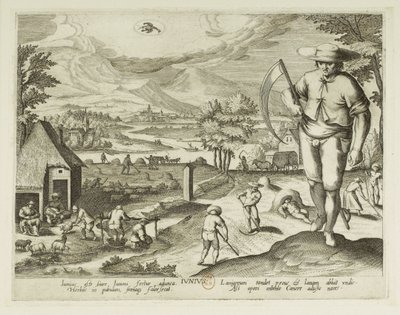 6. måned, juni af Jacques Callot