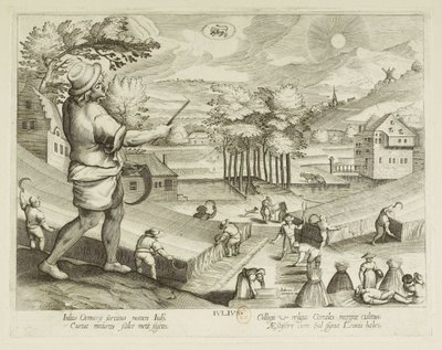 Måned. 7, juli af Jacques Callot