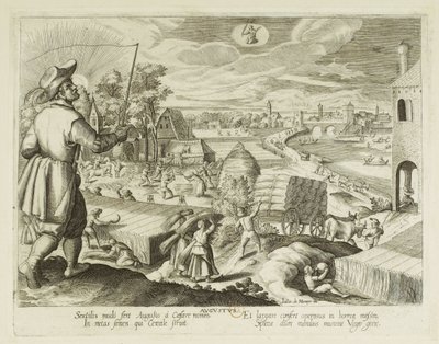 Måned. 8, august af Jacques Callot