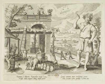 Måned. 9, september af Jacques Callot