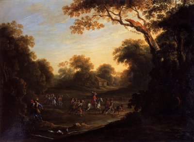 En soldats, kriminelles og fangers liv (olie på kobber) af Jacques Callot