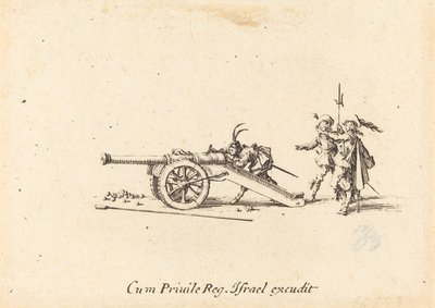 Lader kanonen af Jacques Callot