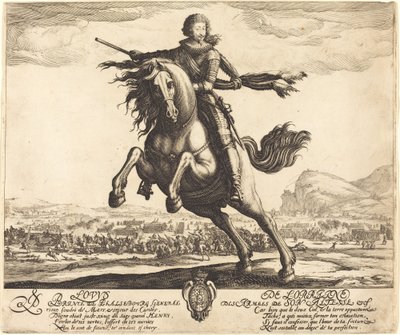 Louis af Lorraine, prins af Phalsbourg af Jacques Callot