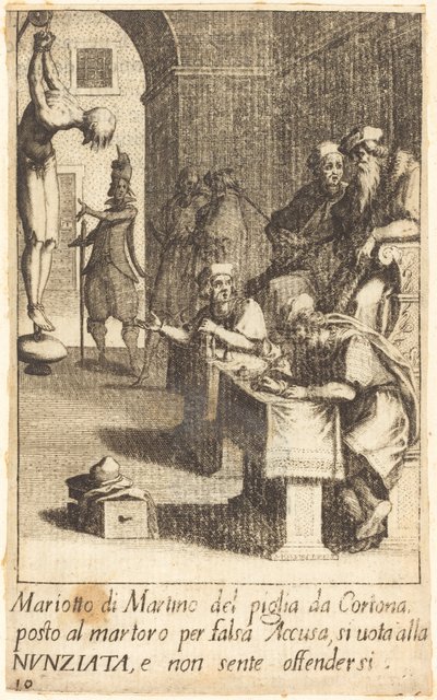 Mariotto di Martino af Jacques Callot