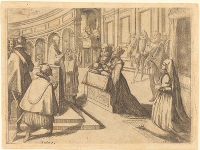 Ægteskab mellem Margaret af Østrig og Filip III af Jacques Callot
