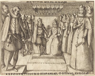 Margaret af Østrig og Filip III af Jacques Callot