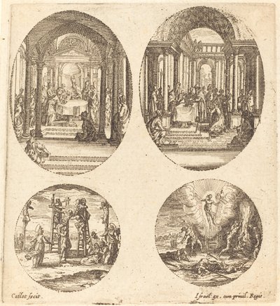 Passionens mysterier af Jacques Callot