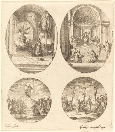 Passionens mysterier af Jacques Callot