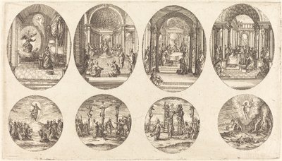 Passionens mysterier af Jacques Callot